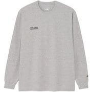 ロングスリーブファインアルパインティー ユニセックス カットソー ミックスグレー（Z） XXLサイズ NT82537