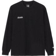 ロングスリーブファインアルパインティー ユニセックス カットソー ブラック(K) Mサイズ NT82537