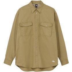 ロングスリーブロックステディチノシャツ ユニセックス シャツ クラシックカーキ(CK) Lサイズ NR62531