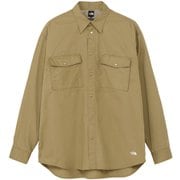 ロングスリーブロックステディチノシャツ ユニセックス シャツ クラシックカーキ(CK) XLサイズ NR62531