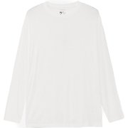 ベーシックウルトラライトロングスリーブクルー ユニセックス カットソー ホワイト(W) Lサイズ KSU55381