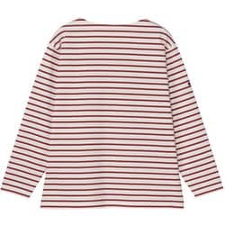 ロングスリーブHHマリンボーダーティー ユニセックス カットソー ブリックレッド(BI) Mサイズ HH32523