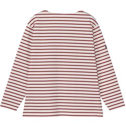 ロングスリーブHHマリンボーダーティー ユニセックス カットソー ブリックレッド(BI) Lサイズ HH32523