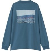ロングスリーブオーシャングラフィックティー ユニセックス カットソー クラウディブルー（CL） Lサイズ HM32583