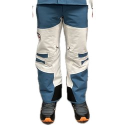 DEMO TEAM PANTS ユニセックス スノーパンツ P.BLUE/WHITE XLサイズ RLOJP11-0XL