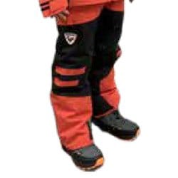 DEMO TEAM PANTS ユニセックス スノーパンツ RED/BLACK Lサイズ RLOJP14