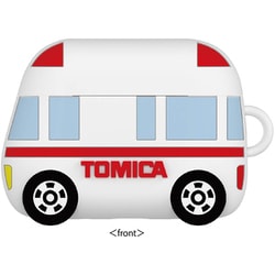 トミカ AirPodsPro（Pro 2/1世代）用 シリコンケース 救急車 TTTMー07A