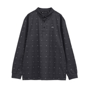 ゴルフウェア メンズ L/S Polo 0BLK L TRM25FW 7AM018