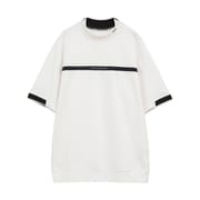 ゴルフウェア メンズ S/S Mock 1WHT M TRM25FW 7AM011