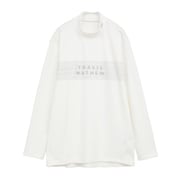 ゴルフウェア メンズ L/S Mock 1WHT M TRM25FW 7AM046