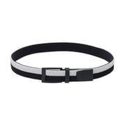 Bicolor Mesh Belt 0BLK OS TRM25FW 7AM080