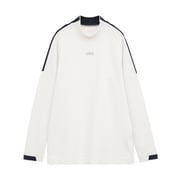 ゴルフウェア メンズ L/S Mock 1WHT L TRM25FW 7AM015