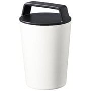 ハンドルサーモステンレスタンブラー 320ml タンブラー マットホワイト ts1876 TS-1876