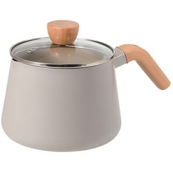 スプルふっ素加工IH対応ガラス蓋付マルチポット 17cm 2.3L HC-900