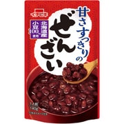 甘さすっきりのぜんざい 北海道産小豆100%使用 140g