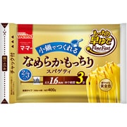 マ・マー なめらかもっちり 早ゆでスパゲティ FineFast 2/3サイズ 1.6mm チャック付結束タイプ 400g