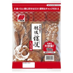 越後樽焼 しょうゆ お得な大容量 便利なチャック付き 186g