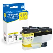 ブラザー LC416Y互換 イエロー 日本製リサイクルインク JIT-KB416Y