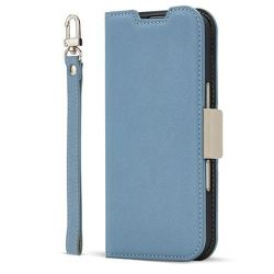 iPhone Air用 手帳型ケース アリスブルー・グレージュ CR_IQACSPLNA_AG