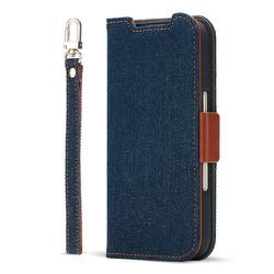 iPhone Air用 手帳型ケース インディゴ CR_IQACSPLNA_ID