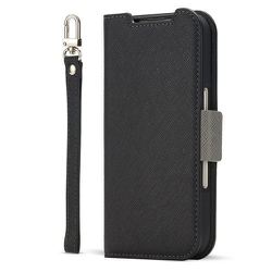 iPhone 17 Pro用 手帳型ケース ブラック・ニュートラルグレー CR_IQPCSPLNA_BN