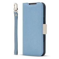 iPhone 17 Pro Max用 手帳型ケース アリスブルー・グレージュ CR_IQGCSPLNA_AG