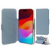 iPhone 17 Pro用 手帳型ケース ブルー MC_IQPCSGLEX_BL