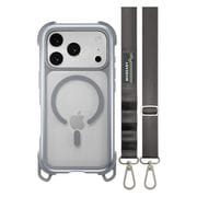 iPhone 17 Pro用 MagSefe対応ハイブリッドケース ミスト・コンクリートグレー ME_IQPCSPTO4_MG