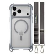 iPhone 17 Pro Max用 MagSefe対応ハイブリッドケース ミスト・コンクリートグレー ME_IQGCSPTO4_MG