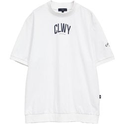 ゴルフウェア メンズ 半袖モック WH LLサイズ CWA25M C25234107 1030