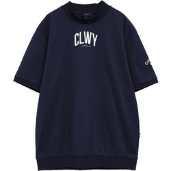 ゴルフウェア メンズ 半袖モック NV Mサイズ CWA25M C25234107 1120