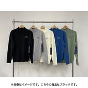 ゴルフウェア メンズ ハイネックニット BK Lサイズ CWA25M C25218104 1010