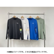 ゴルフウェア メンズ 長袖モック BK Lサイズ CWA25M C25233110 1010