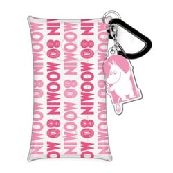 MOM-761 ムーミン クリアマルチケース S 80周年アート ピンク