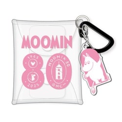 MOM-762 ムーミン クリアマルチケース SS 80周年アート ピンク