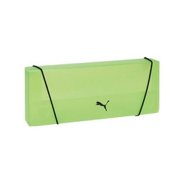 PUMA(プーマ) クリアカラーペンケース(グリーン) PM572GR