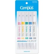 [限定]Campus（キャンパス） 細かな字も書けるマーキングペン5本セット PM-MT200-L2-5S