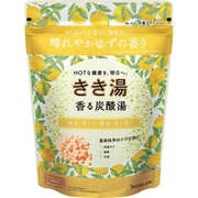 きき湯 香る炭酸湯 ゆずの香り 360g [炭酸入浴剤]