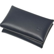 牛革名刺入れ ネイビー 日本製 MF-9253