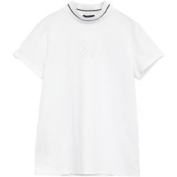 ゴルフウェア レディース 半袖モック WH Lサイズ CWA25L C25234202 1030