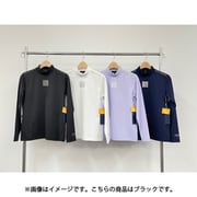 ゴルフウェア レディース 長袖モック BK Mサイズ CWA25L C25233201 1010