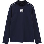 ゴルフウェア レディース 長袖モック NV Mサイズ CWA25L C25233201 1120