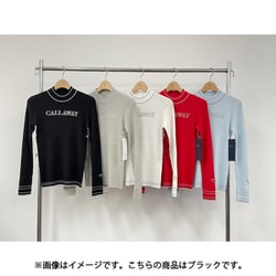 ゴルフウェア レディース リブニット BK Lサイズ CWA25L C25218203 1010