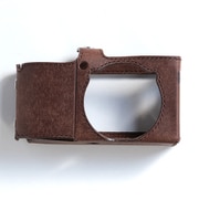 RICOH GR3ボディスーツ(GRIIIx対応) レザージャケット カスターニョ(焦げ茶) bs-griii-cstn