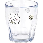 C-7 [プラカップ グラス コップ タンブラー 300ml ちいかわ 割れにくい 食洗機対応 クリア 直径8.1×高さ9cm 日本製]