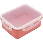 ランチボックス 弁当箱 フードコンテナ 650ml ひのきのぷら 抗菌 電子レンジ対応 食洗機対応 ピンク 幅15.2×奥行12.1×高さ5.9cm 日本製 PCL-8