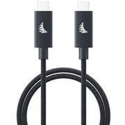 USB-C 4.0 Solid Flex Cable Blue Gray 32cm UC4SFBG32