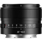 TT-40F2AF-E-B [単焦点レンズ AF 40mm f/2 ソニーEマウント AF対応 ブラック]
