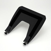 VESA75mm / 100mm対応モニターアーム専用 ノートパソコン、タブレットホルダープレート ブラック CGMA-OP3BK