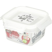 保存容器 630ml 2個組 正方形 電子レンジ 食洗機対応 ホワイト NEW Style LD-28